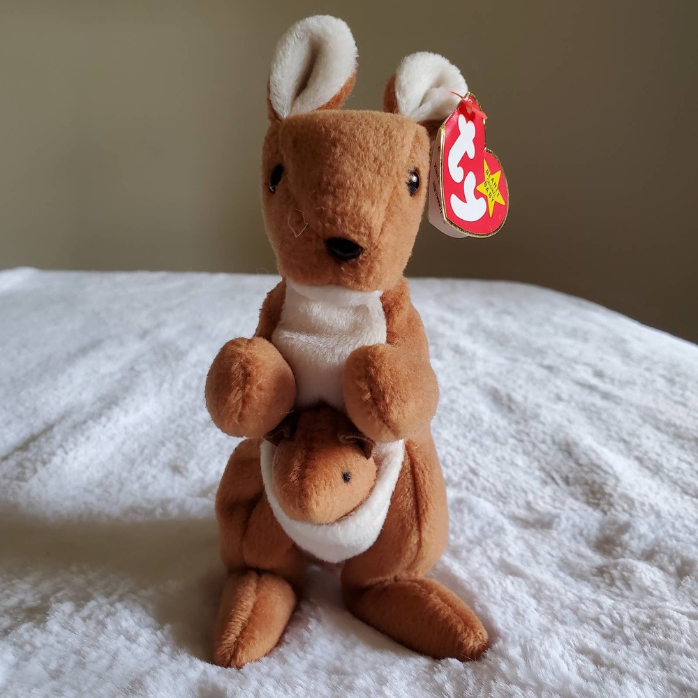 Ty Beanie Baby "Pouch" the Kangaroo
